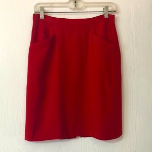 🎇 DKNY red pencil mini skirt ON SALE!